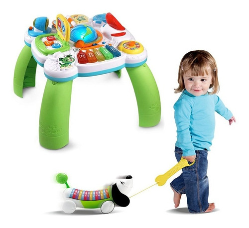 Mesa De Juegos Toys Y Perrito Abc Leapfrog Bundle Niños 1+