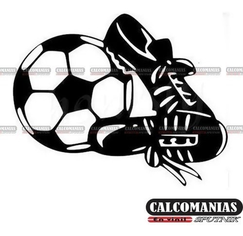 Vinilo Decorativo Footbal Shoes  