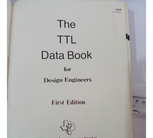 The Ttl Data Book Instrumentos De Texas Incorporados (Usado)