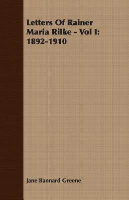 Libro Letters Of Rainer Maria Rilke - Vol I: 1892-1910 - ...