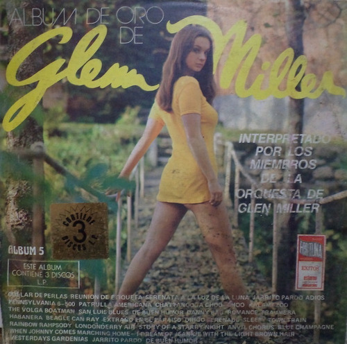 Glenn Miller. Album De Oro. 3 Discos Lp