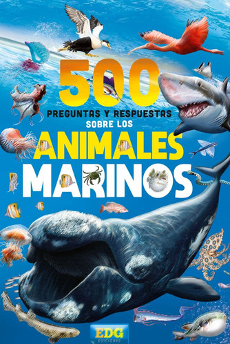 Animales Marinos - 500 Preguntas Y Respuestas, De Edg. Editorial Guadal, Tapa Blanda En Español, 2023
