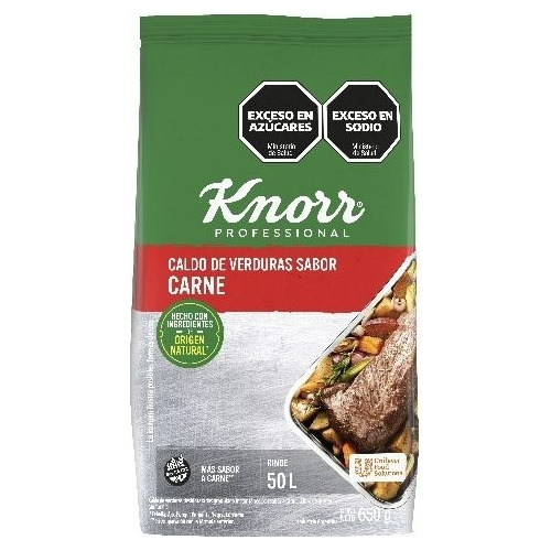 Caldo Carne Granulado Knorr X 650 Gr Pack X 6u