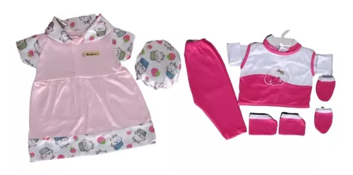 Kit Com 20 Roupinhas De Bebê Reborn Boneca Atacado Katitus