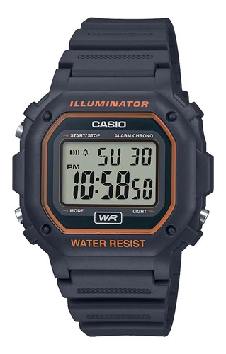 Reloj Casio Core Clásico F-108wh Resistente Al Agua Alarma 