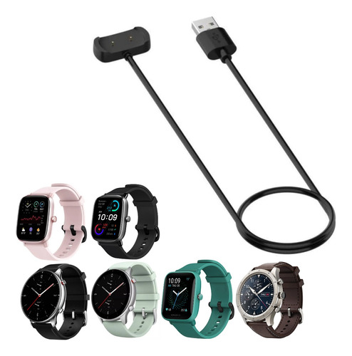 Cable Cargador Compatible Con Amazfit Gtr 2 / Gts 2 / Bip U