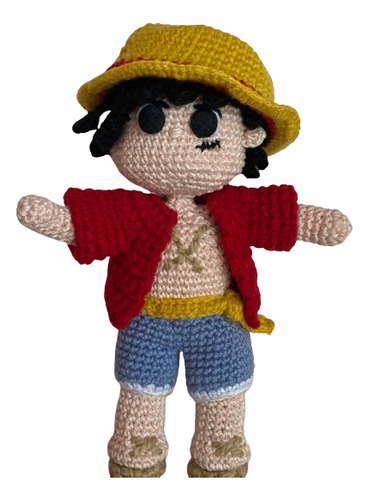 Luffy One Piece Figura Crochet