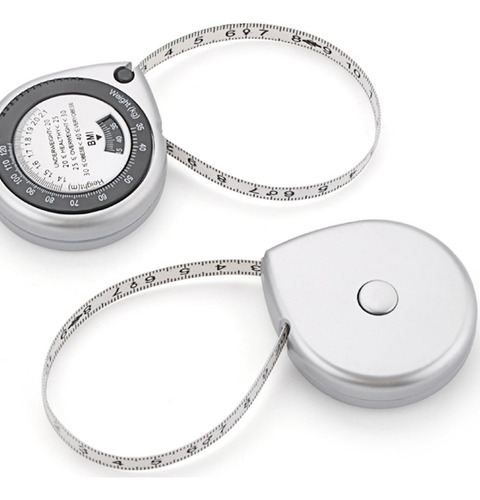Cinta Métrica Bmi Health Para Medir Cintura Retráctil