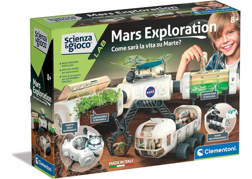 Clementoni Lab-nasa Mars Exploration, Base Espacial - Kit