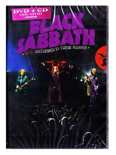 Dvd + Cd Black Sabbath Live Gathered In Their Masses