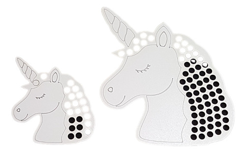 Set 2 Bases Unicornio Para Trapillo Crochet