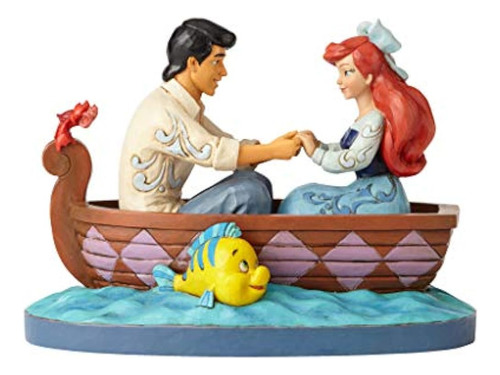 Jim Shore Tradiciones De Disney Por Enesco Ariel Y El Prínci