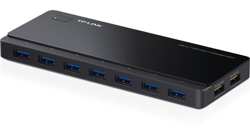 Hub Usb Tp-link Uh720 Com 7 Portas Usb 3.0 Preto