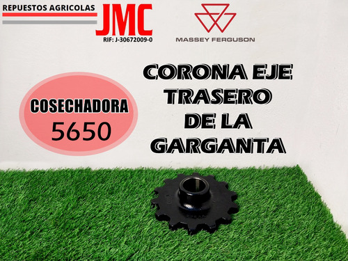 Corona Eje Trasero De La Garganta Cosechadora 5650