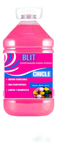 Limpiador Líquido Para Pisos Chicle 