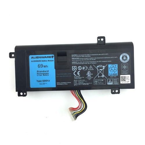 69wh G05yj Batería Para Dell Alienware 14 A14 M14x R3 R4 0g0