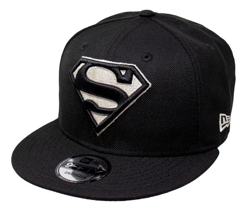 Gorra Ajustable New Era Superman Símbolo Plateado