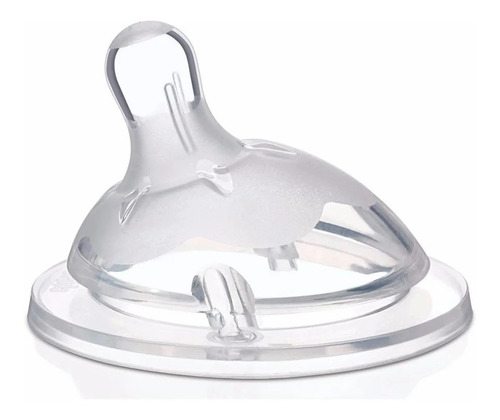 Imagen 1 de 4 de Tetinas Para Mamadera Chicco Natural Feeling +0m Flujo Lento