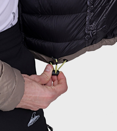 Campera Hombre Montagne Novak Pluma Con Capucha