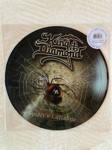 King Diamond Spiders Lullabye Lp Vinyl Vinilo Picture Disc