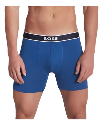 Boxer Brief Hugo Boss Negro De Algodón - Original / Nuevo