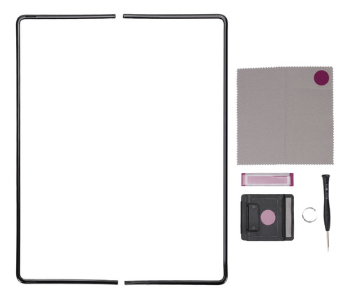 Kit De Reparo De Moldura De Tela Lcd De Plástico Com Moldura