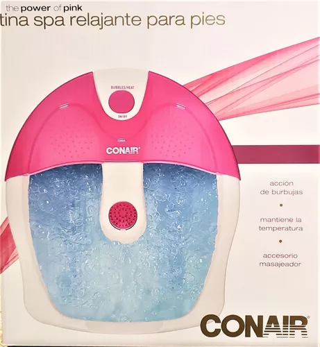 Masajeador Y Tina Spa Para Pies Temperatura Agua Vibración Pedicura Conair  Nuevo