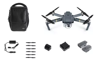 Dji Mavic Pro Fly More Bundle, Mini Portable Drones, Gris