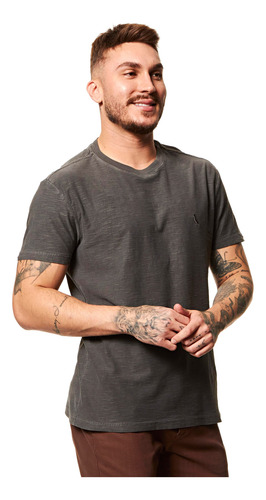 Camiseta Masculina Flame Stoned Reserva