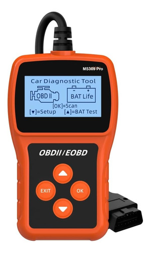 Upgraded,  Ms309 Pro Obd2 Scanner With Check Engine Code Rea