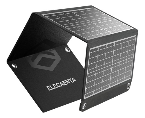 Cargador Solar De 22 W Con 2 Puertos Usb Ip54 Impermeable.