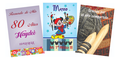 15 Libretas Anotadores Personalizados Souvenirs - 10,5 X 15