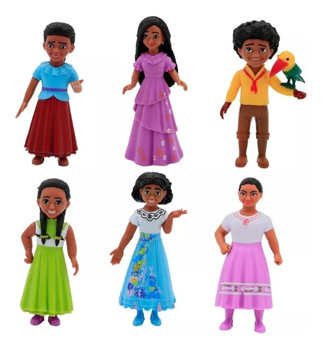 Encanto Set Mini Figuras Muñecas Personajes Mirabel Isabella