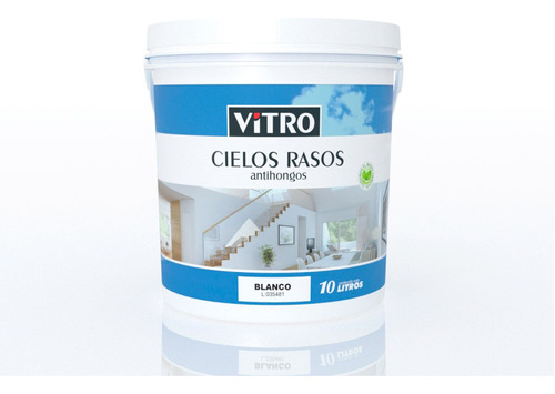 Pintura Vitro Cielos Rasos Blanco 10lt