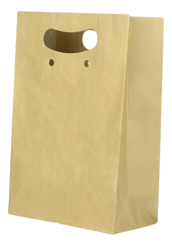 Sacola Kraft Boca De Palhaço P. 17,5x9x26 Cm. Com 30un.