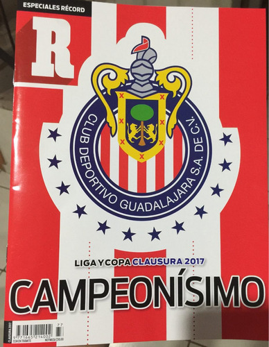 Revista Chivas Record Campeon 2017 Nike Puma 110 adidas