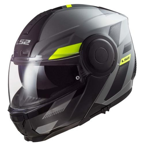 Casco Abatible Ls2 Scope Max Nardo Grs/ama Fluo