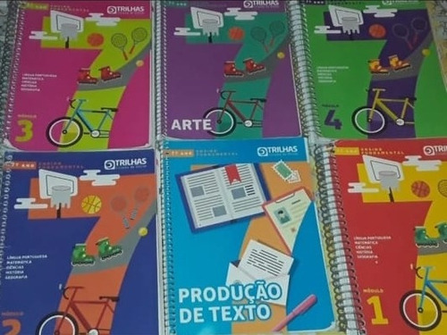 Kit Trilhas Sistema De Ensino, 7° Ano Completo