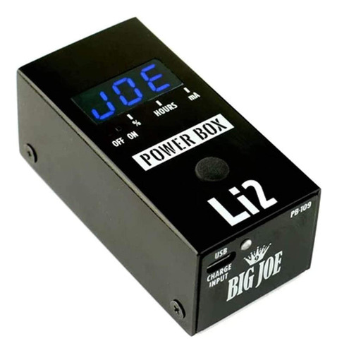 Big Joe Stomp Box Li2 Caja Energia Litio Pb-109