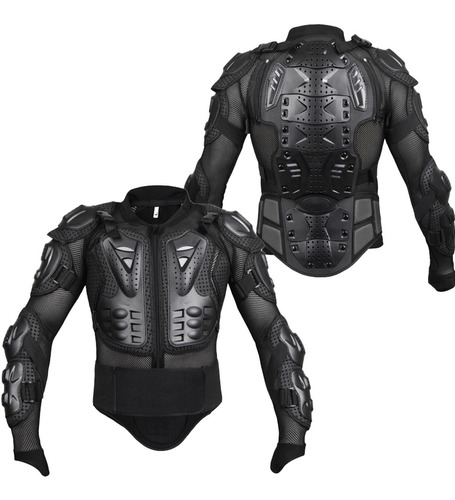 Protector De Espalda Para Esqueleto Motocicleta M-5xl/negro