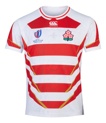 Camiseta Rugby Japón Home Canterbury Mundial 2023 - Adulto