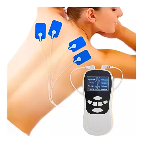 Electroestimulador Muscular Masajeador 8 Modos 15 Niveles