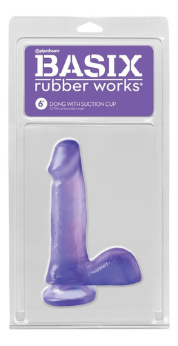 Consolador Basix Rubber Sexshop Protesis Dildo Juguete Sexy 