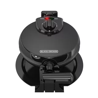 Waflera eléctrica Black+Decker WM1000B color negro 120V