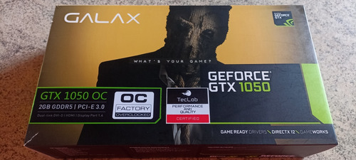 Geforce Gtx 1050-2gb Gddr5 - Galax - Nova - Low Profile 