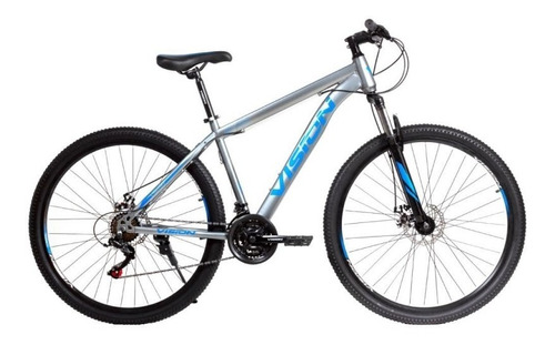 Bicicleta Mtb Vision Oxy Plata Freno Disco Aro 29