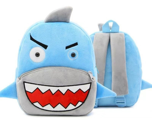 Mochila Infantil Animales De Peluche Niños Escuela Quo Store