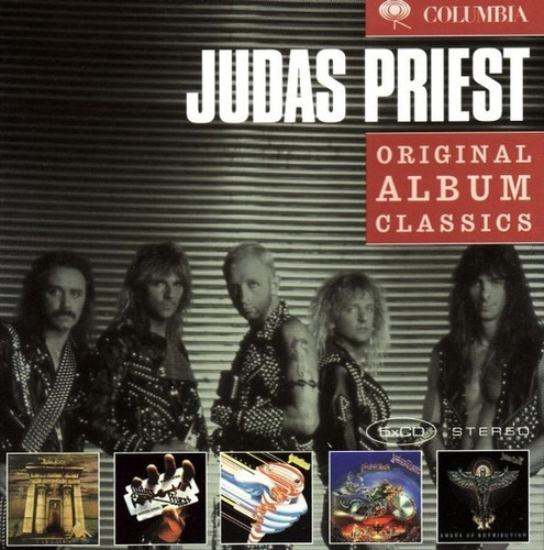 Judas Priest  Original Album Classics 5 Cd Eu Nuevo