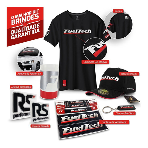 Fueltech Ft350 3 Metros + Hiper Brindes + 12x Sem Juros