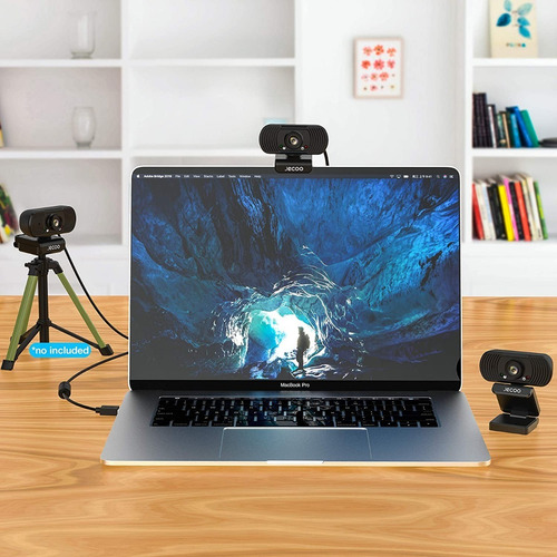 Cámara Web De 1080p Hd Con Micrófono Usb Para Pc O Laptop